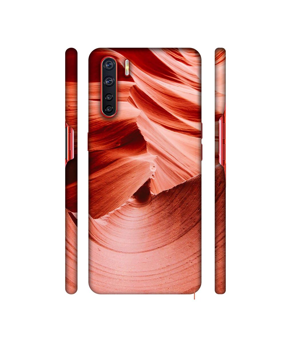 Amazon Brand - Solimo Designer Sand Mountain 3D Printed Hard Back Case Mobile Cover for Oppo A91