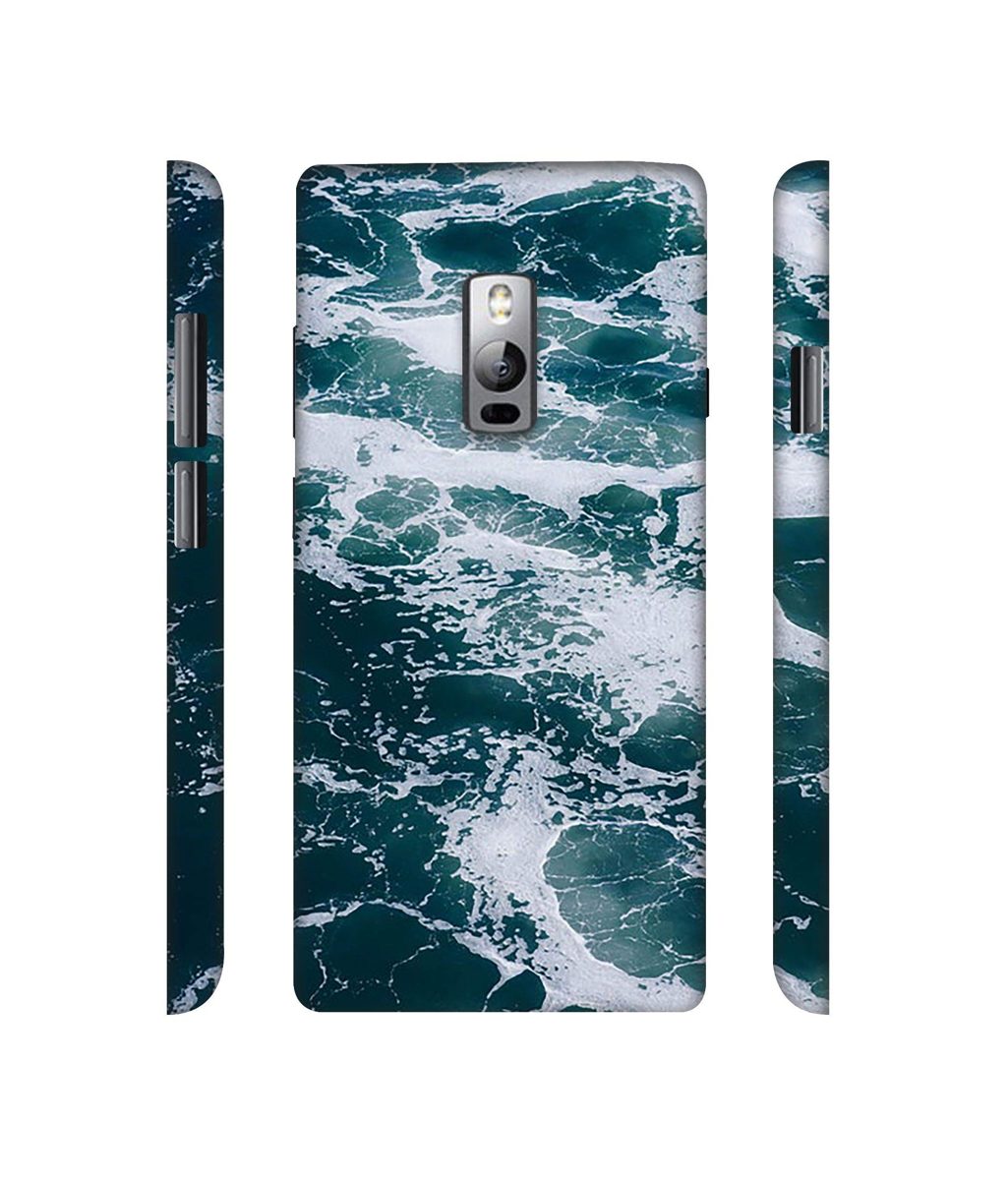 Amazon Brand - Solimo Designer Sea Waves 3D Printed Hard Back Case Mobile Cover for OnePlus 2