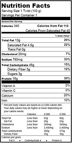 Rockenwagner, Seeded Cheese Bread Twist, 4 Oz