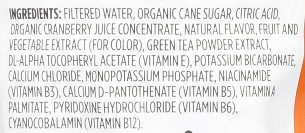 Whole Foods Market, Nutrient Enhanced Water Beverage, Cranberry + Antioxidants, 20 fl oz