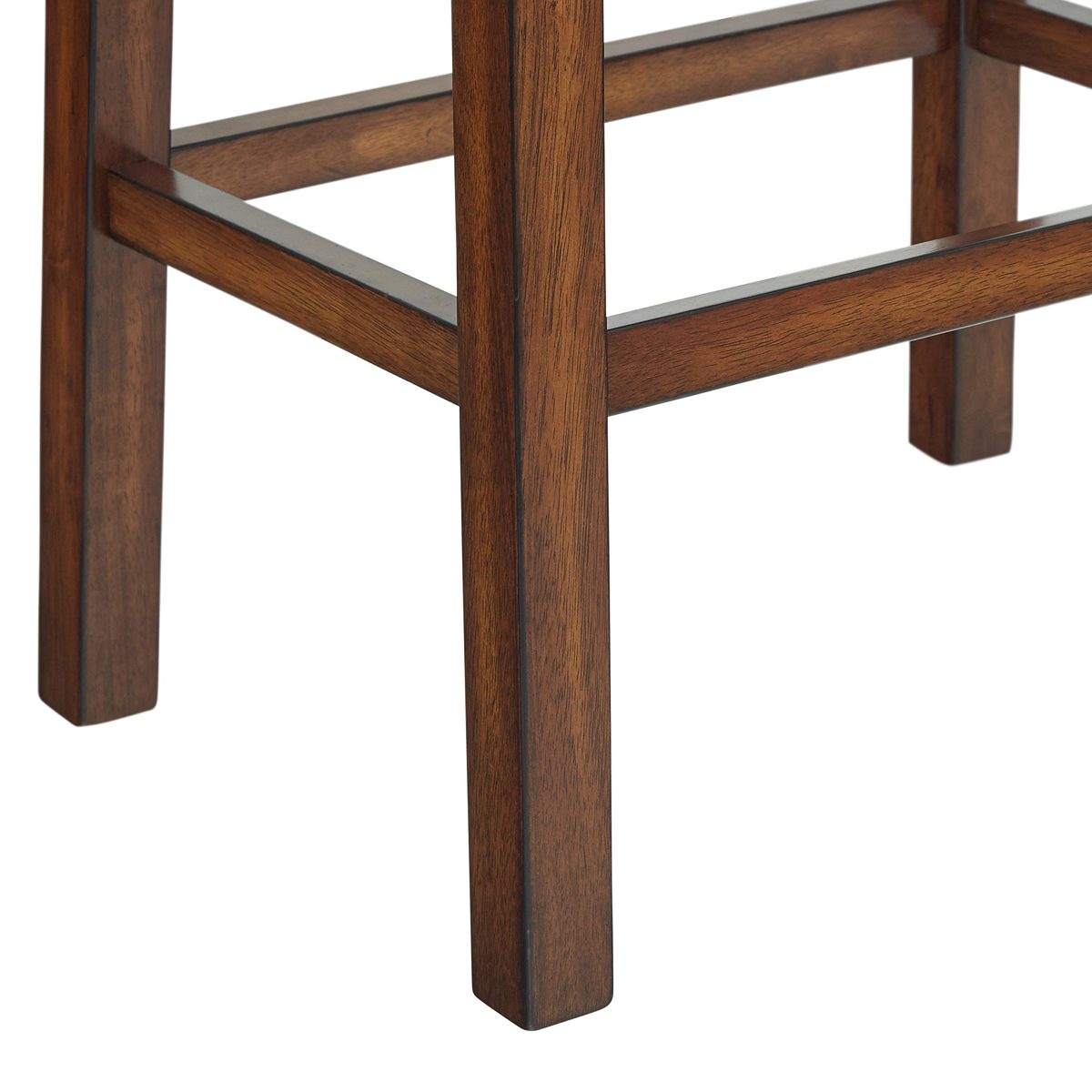 Ravenna Home Dawn Nailhead Saddle Stool 2-Pack