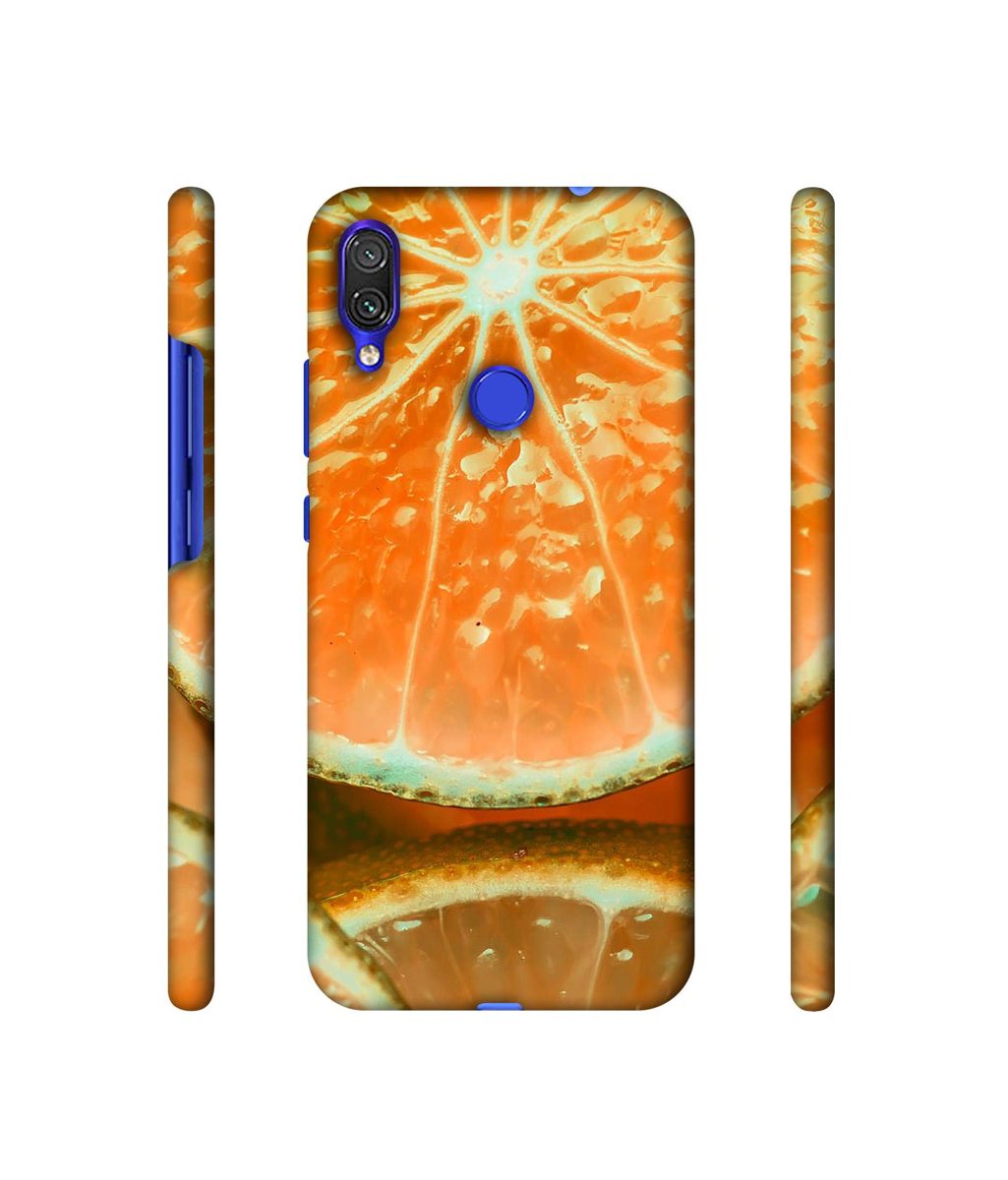 Amazon Brand - Solimo Designer Orange Slice 3D Printed Hard Back Case Mobile Cover for Xiaomi Redmi Note 7 Pro