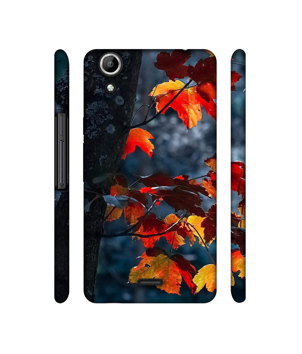 Amazon Brand - Solimo Designer Autumn Leaf 3D Printed Hard Back Case Mobile Cover for Micromax Canvas Selfie 2 Q340
