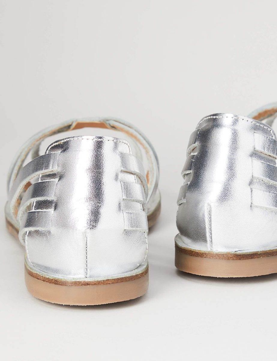 find. Women's #_Darling01W3 Open Toe Sandals, Silver, 6 UK