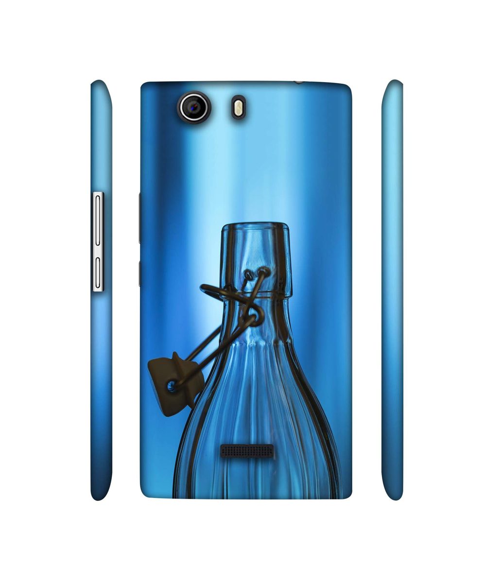Amazon Brand - Solimo Designer Blue Bottle 3D Printed Hard Back Case Mobile Cover for Micromax Canvas Nitro 2 E311