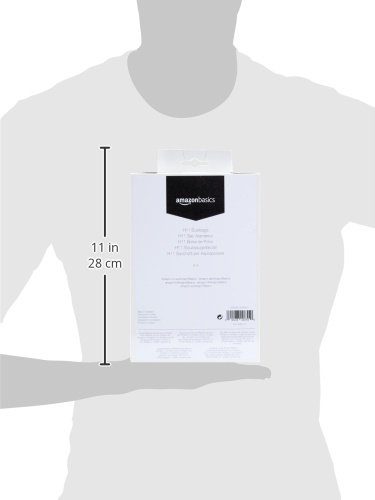 AmazonBasics H11 Vacuum Dust Bags with Odour control for Hoover Pack of 4