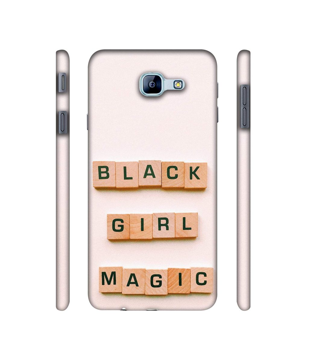 Amazon Brand - Solimo Designer Black Girl Magic 3D Printed Hard Back Case Mobile Cover for Samsung Galaxy A8 (2016)