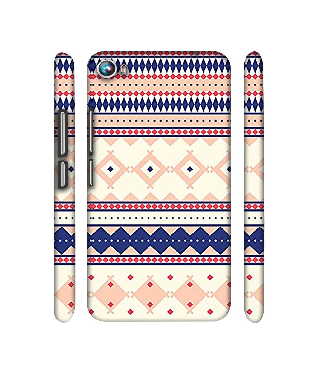 Amazon Brand - Solimo Designer Multi Shape Patterns 3D Printed Hard Back Case Mobile Cover for Micromax Canvas Fire 4 A107