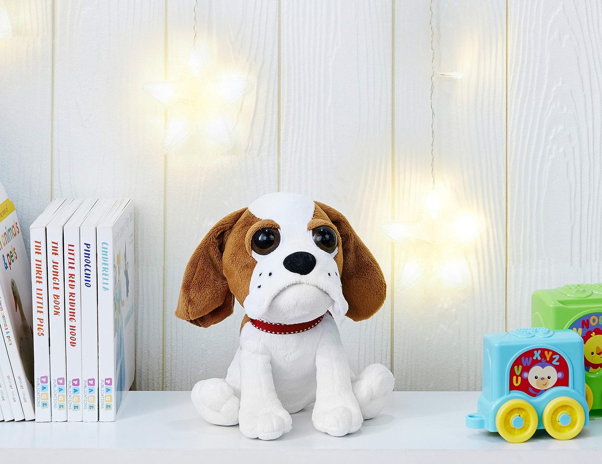 Amazon Brand - Jam and Honey 7" (18cm) Bright Eye Hound Dog
