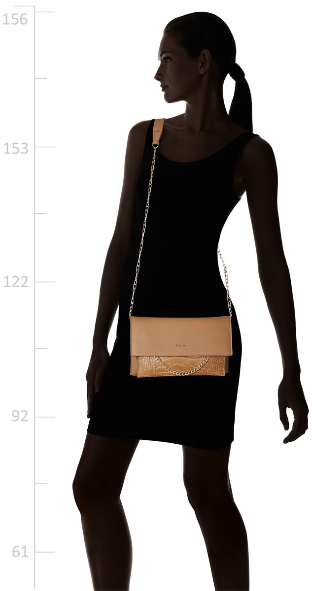 Flavia Women's Clutch (Kahki)