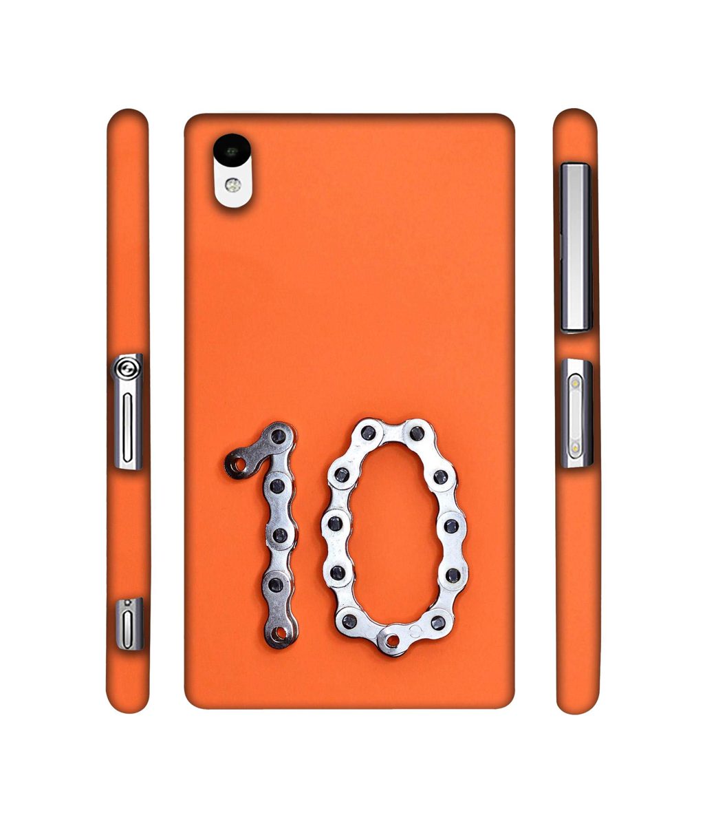 Amazon Brand - Solimo Designer Number Ten 3D Printed Hard Back Case Mobile Cover for Sony Xperia Z2