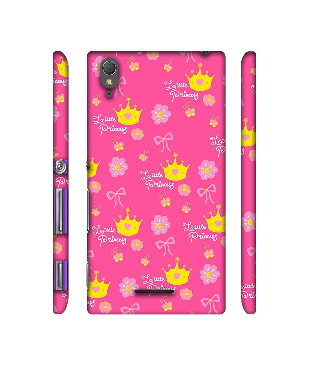Amazon Brand - Solimo Designer Little Princess Pattern 3D Printed Hard Back Case Mobile Cover for Sony Xperia T3