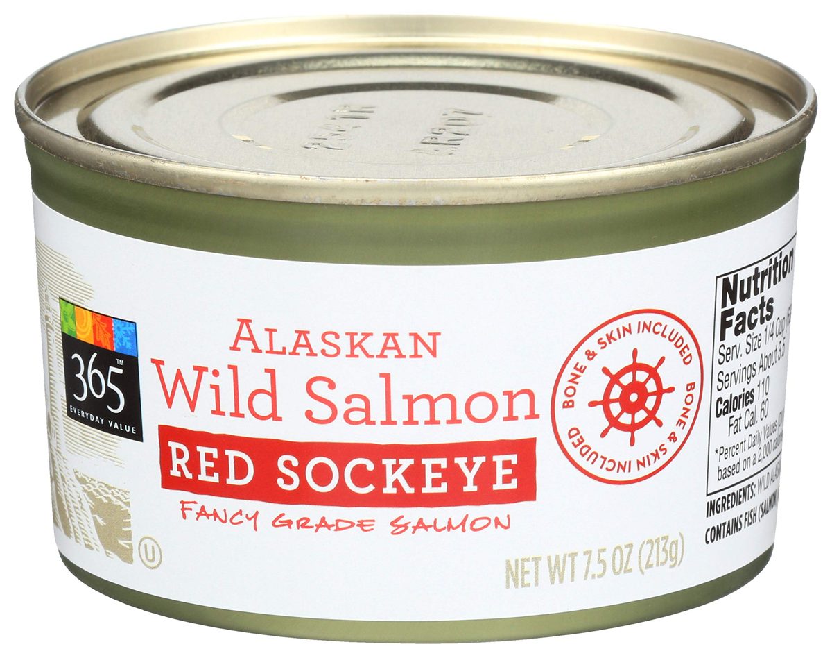 365 Everyday Value, Alaskan Wild Salmon, Red Sockeye, 7.5 oz