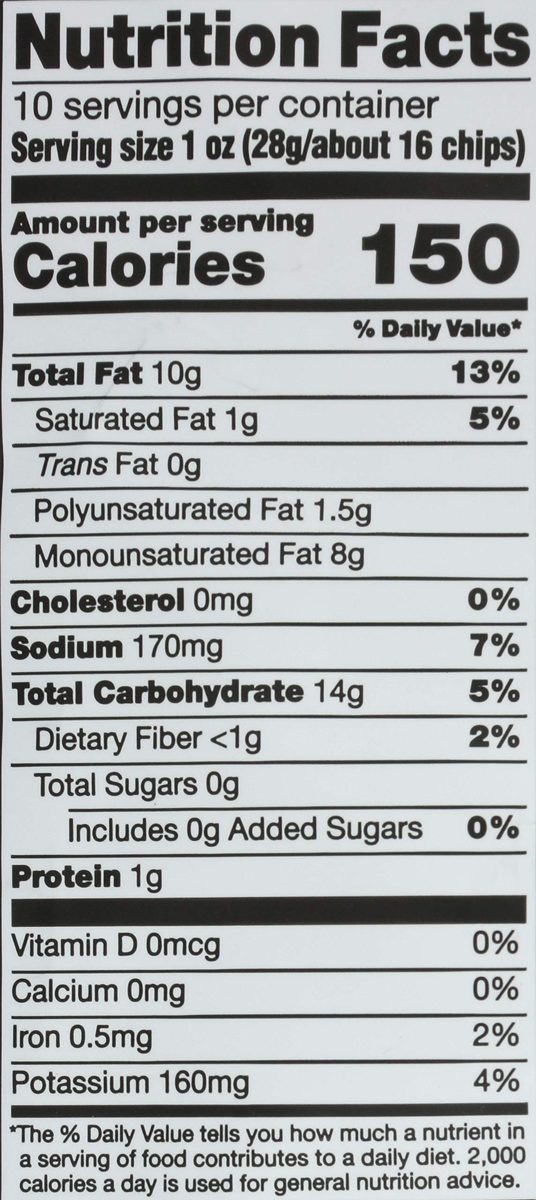 365 Everyday Value, Sea Salt Classic Potato Chips, 10 oz