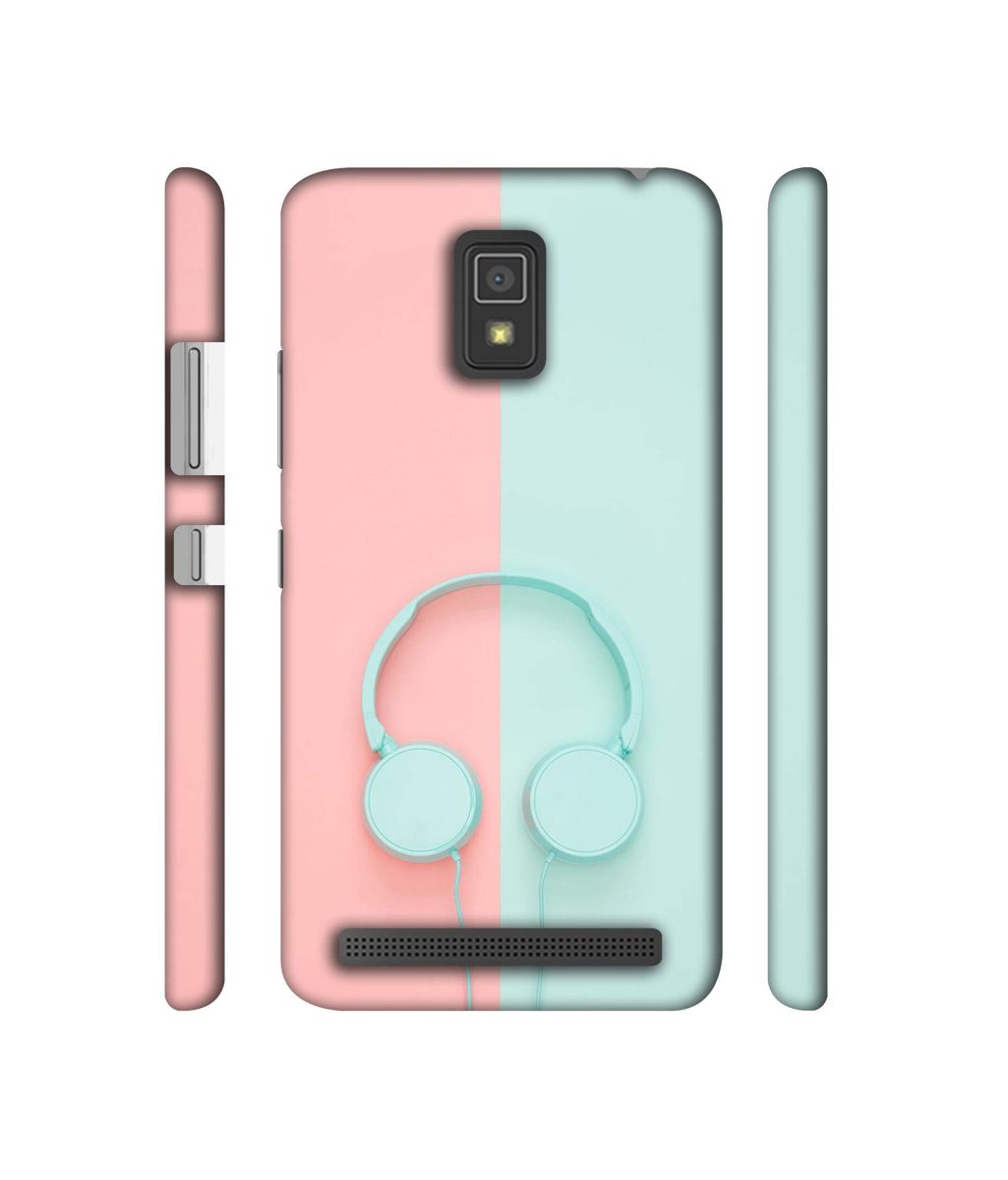 Amazon Brand - Solimo Designer Head Phone 3D Printed Hard Back Case Mobile Cover for Lenovo A6600