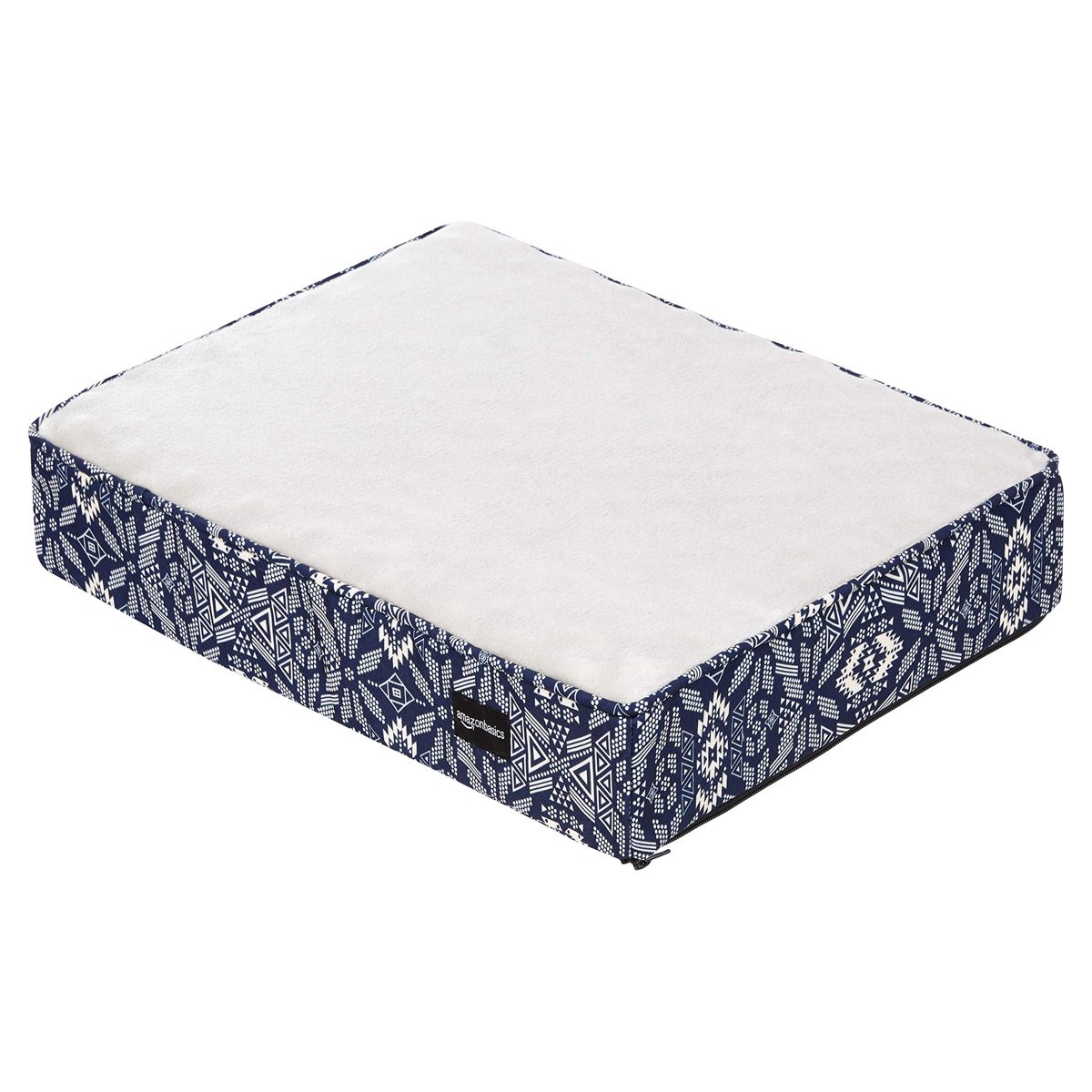 AmazonBasics Foam Pet Bed, Small, Blue