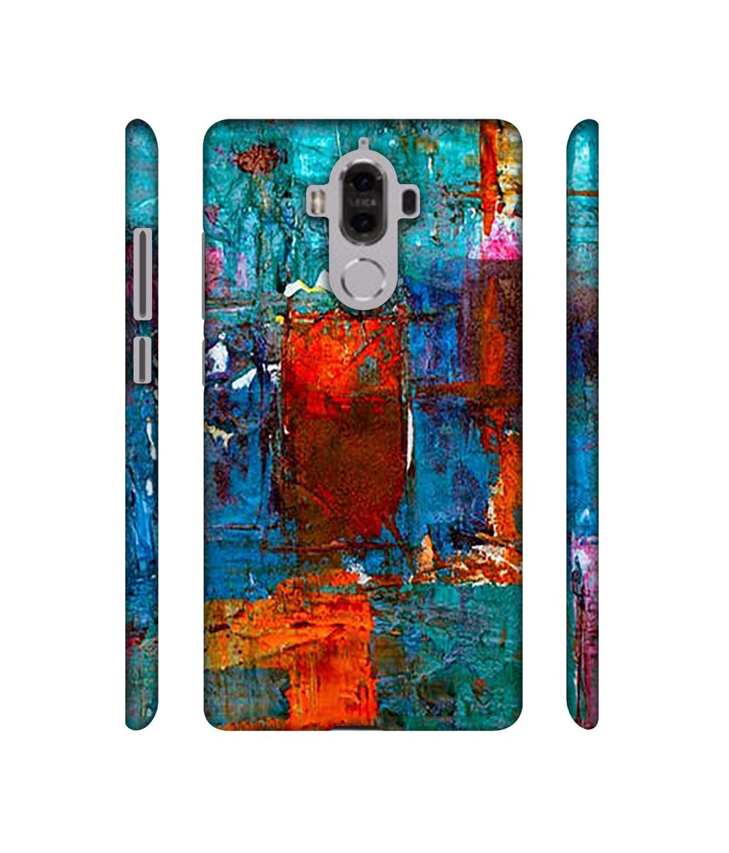 Amazon Brand - Solimo Designer Rectangle Color 3D Printed Hard Back Case Mobile Cover for Huawei Mate 9
