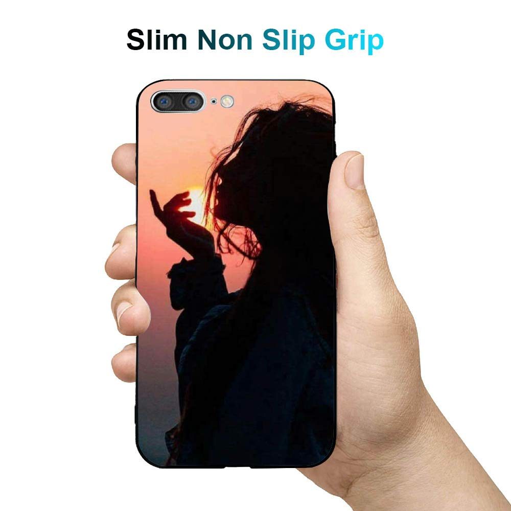 Amazon Brand - Solimo Designer Sun Set Printed Hard Back Case Mobile Cover for Apple iPhone 8 Plus / 7 Plus (D11274)