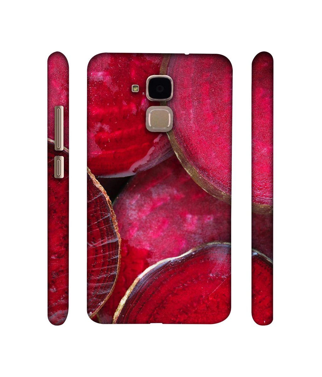 Amazon Brand - Solimo Designer Red Texture 3D Printed Hard Back Case Mobile Cover for Huawei Honor 5c