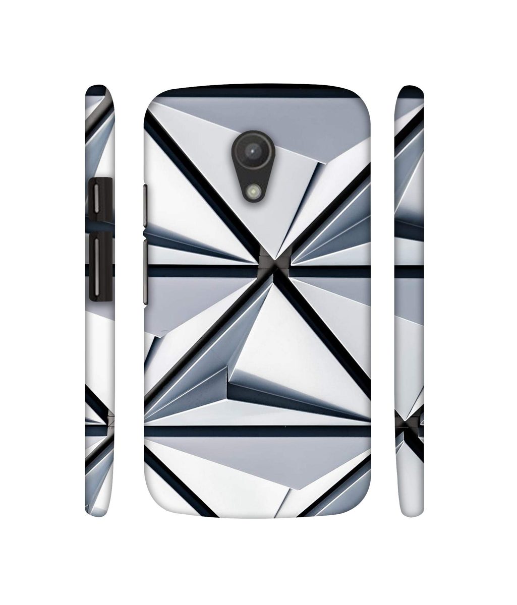 Amazon Brand - Solimo Designer Hexagon Texture 3D Printed Hard Back Case Mobile Cover for Motorola Moto G 2nd Generation