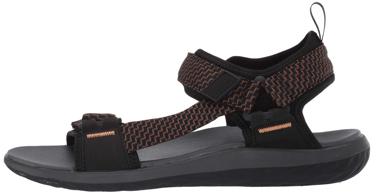 Amazon Essentials Men's Sandal, Black, 13 Medium US