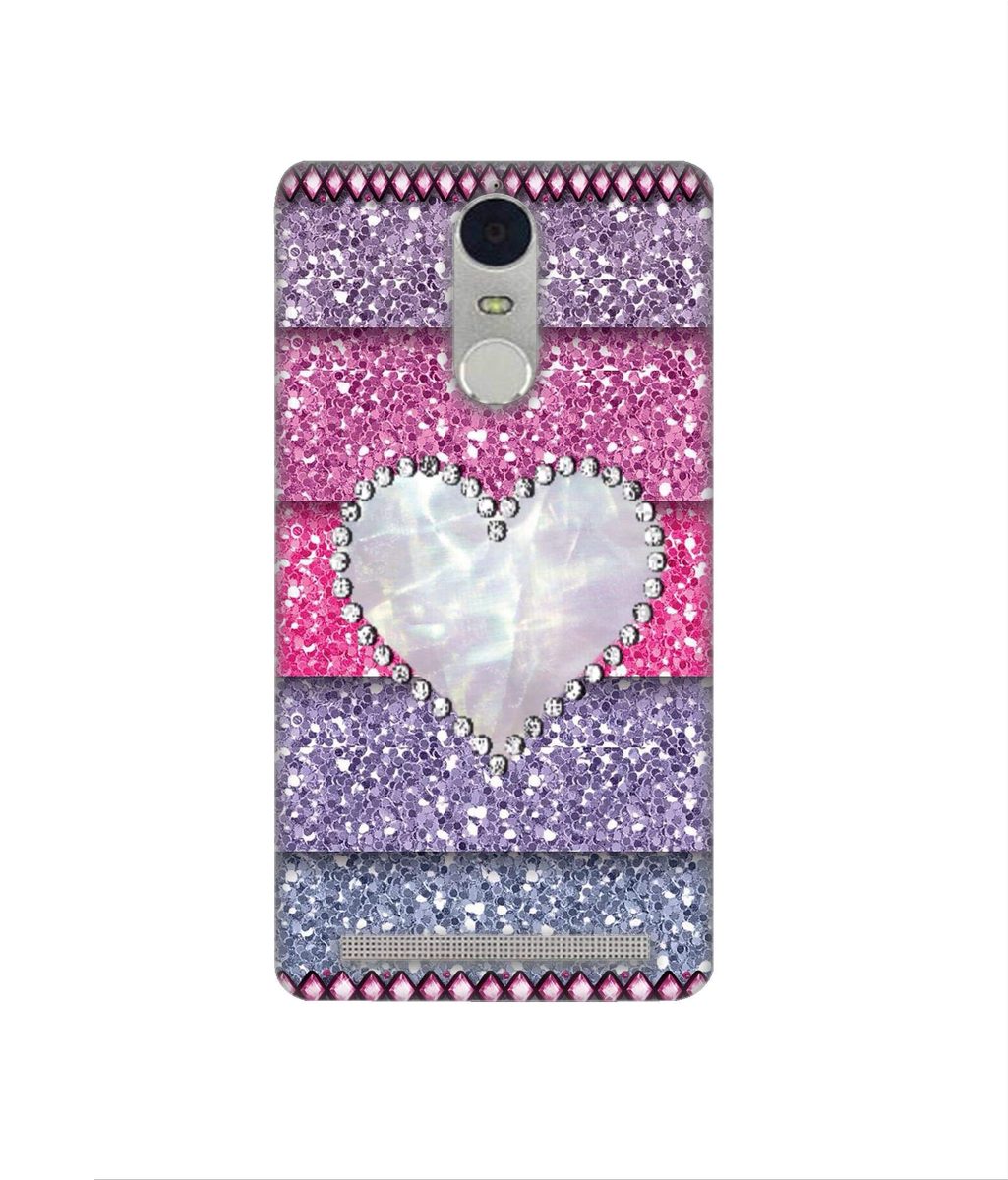 Amazon Brand - Solimo Designer Stone Heart 3D Printed Hard Back Case Mobile Cover for Lenovo K5 Note