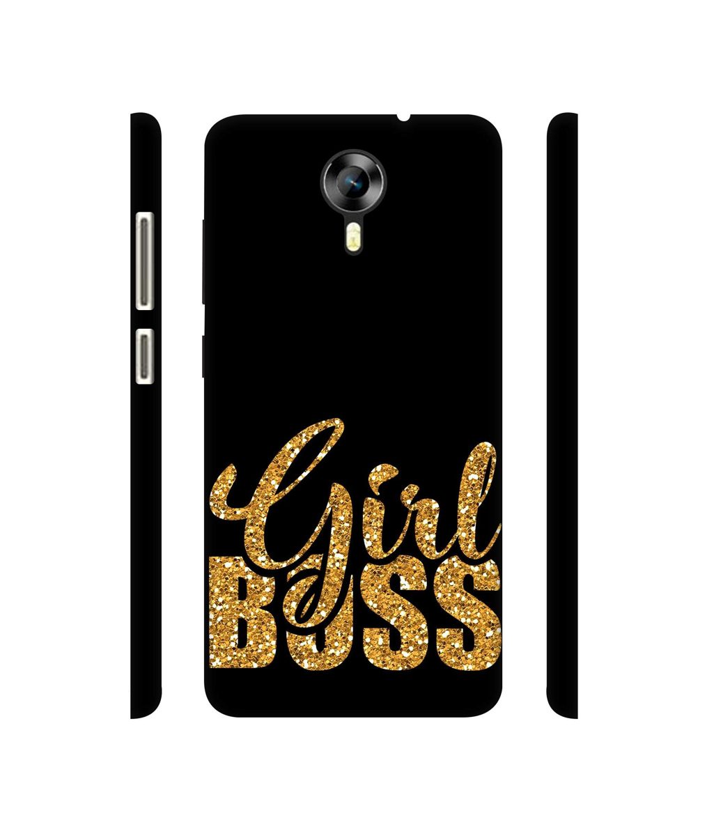 Amazon Brand - Solimo Designer Sparkle Girl Boss 3D Printed Hard Back Case Mobile Cover for Micromax Canvas Xpress 2 E313