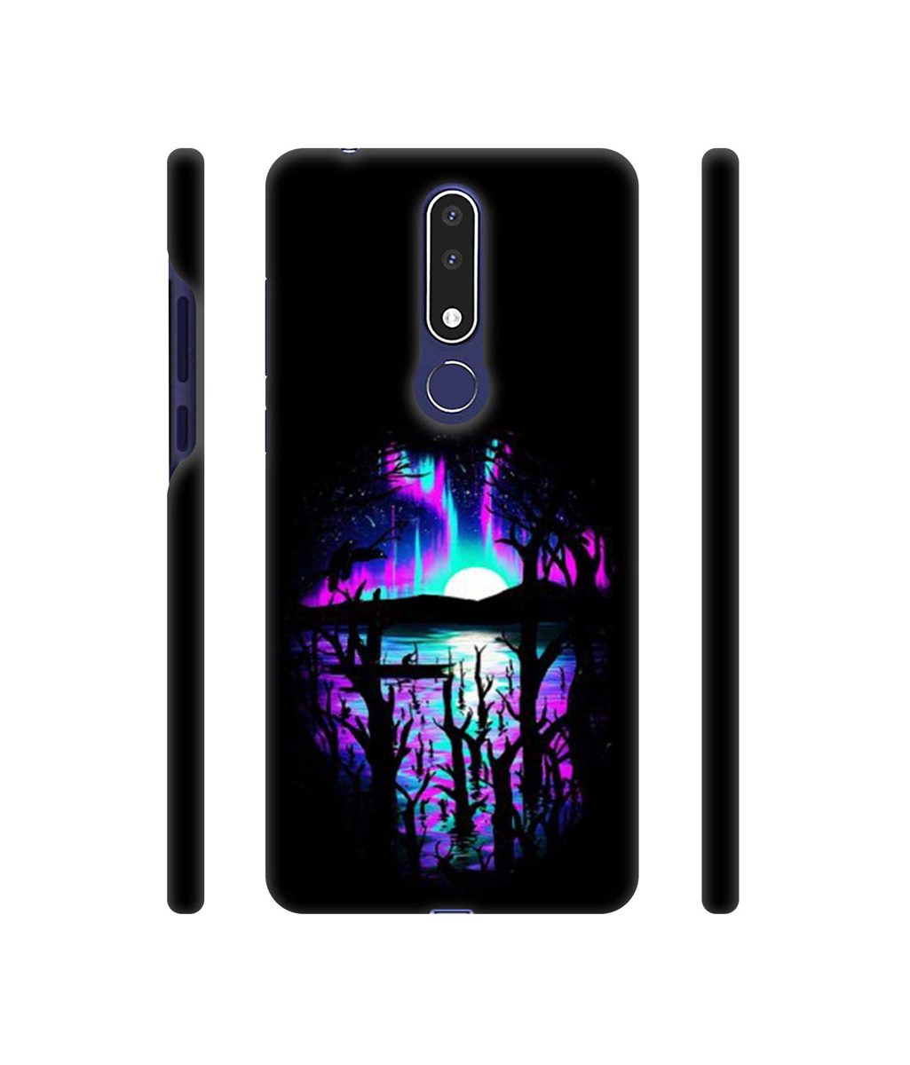 Amazon Brand - Solimo Designer Dark Scenery 3D Printed Hard Back Case Mobile Cover for Nokia 3.1 Plus
