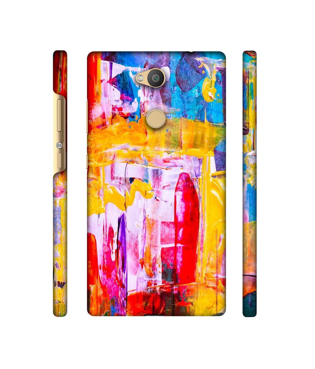 Amazon Brand - Solimo Designer Multicolor Canvas Paint 3D Printed Hard Back Case Mobile Cover for Sony Xperia L2