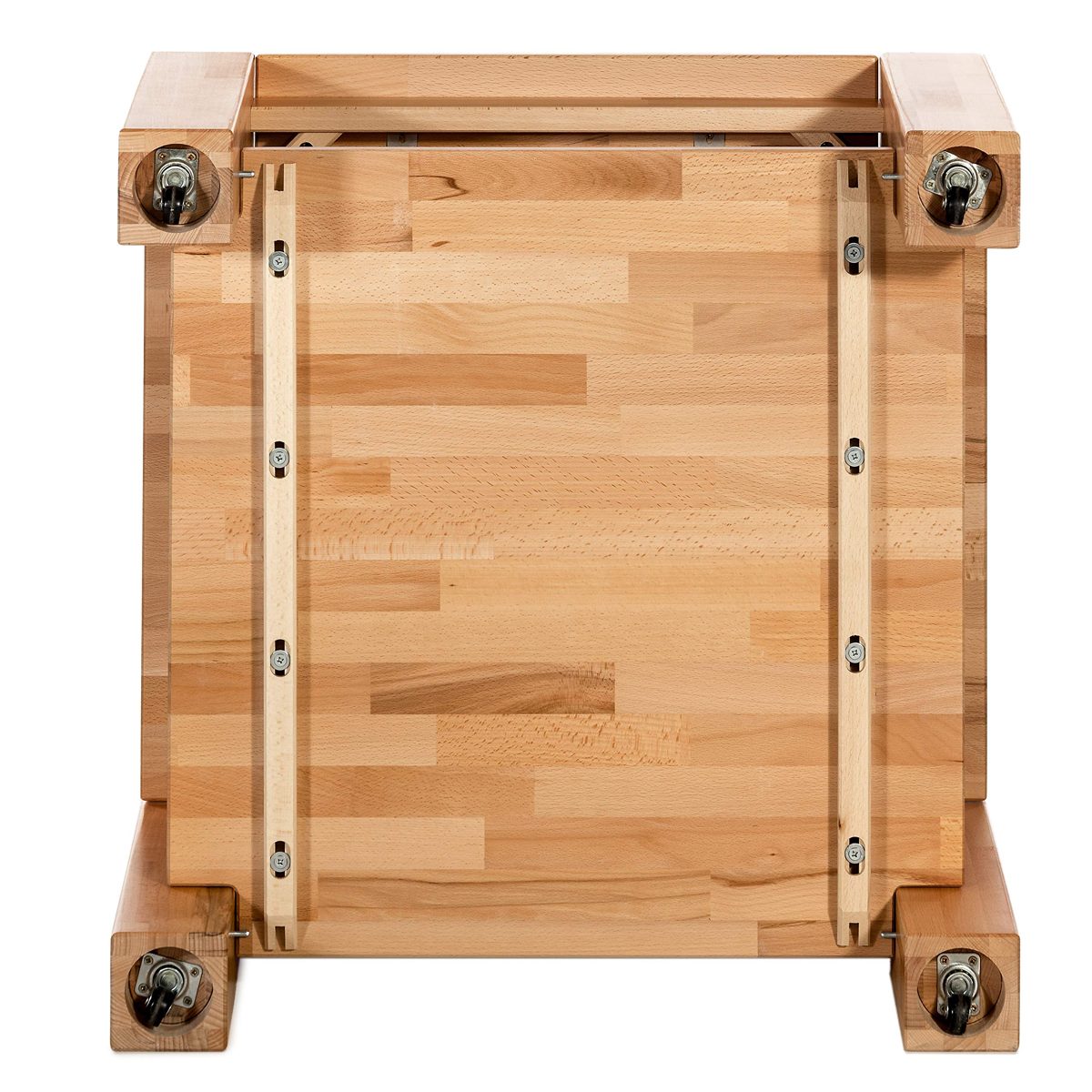 Amazon Brand, Alkove, Hayes, Solid Wood Coffee Table, 70 x 70 x 45 cm, Beech Heartwood