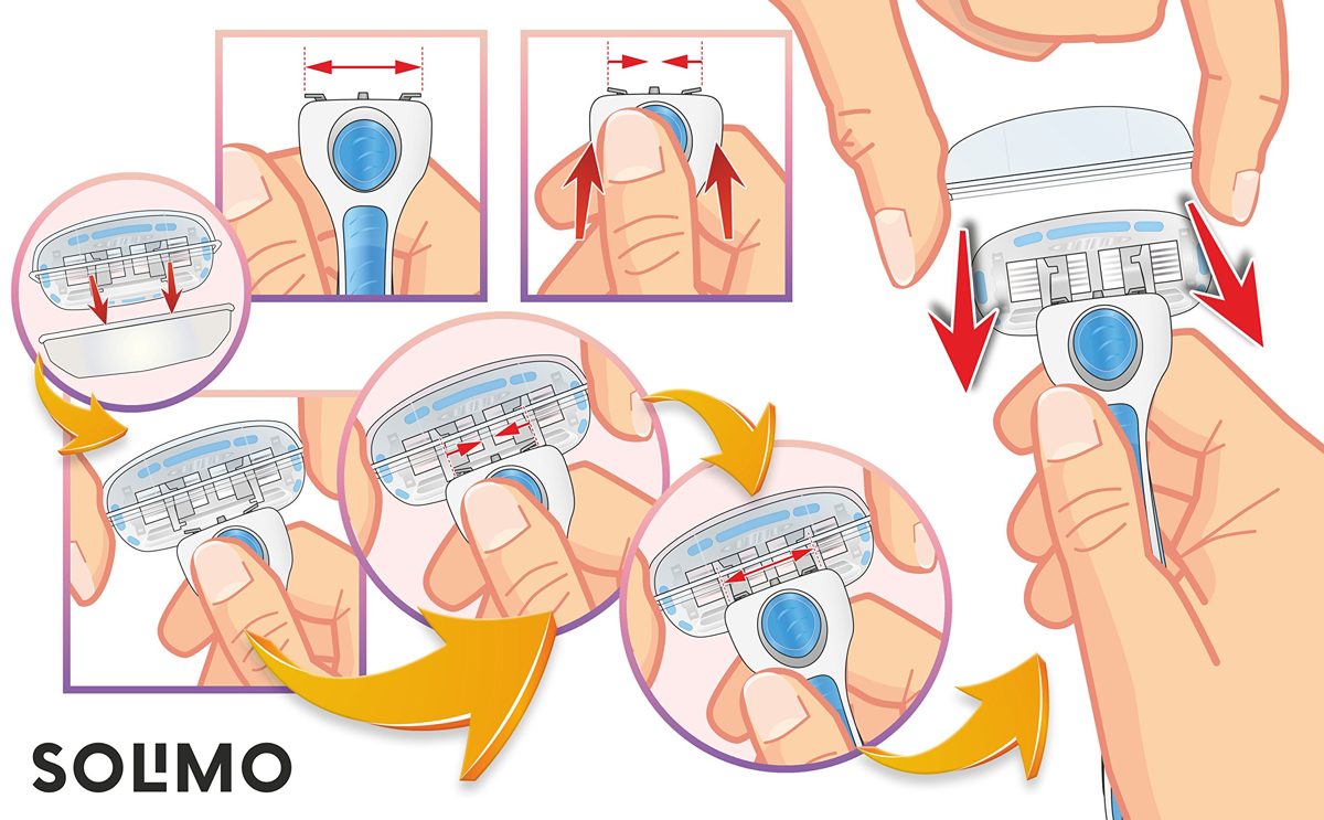 Amazon Brand: Solimo Women's Shaver