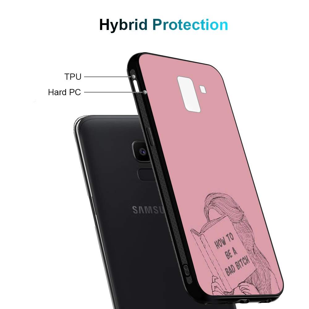 Amazon Brand - Solimo Designer Bad Bitch Printed Hard Back Case Mobile Cover for Samsung Galaxy J6 2018 / Samsung Galaxy On6 (D1287)