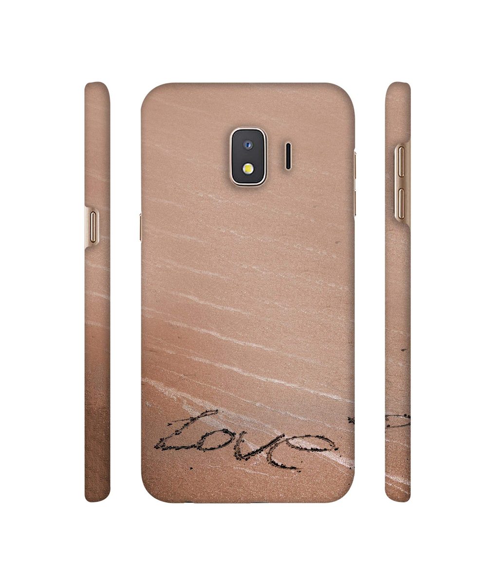 Amazon Brand - Solimo Designer Love 3D Printed Hard Back Case Mobile Cover for Samsung Galaxy J2 Core