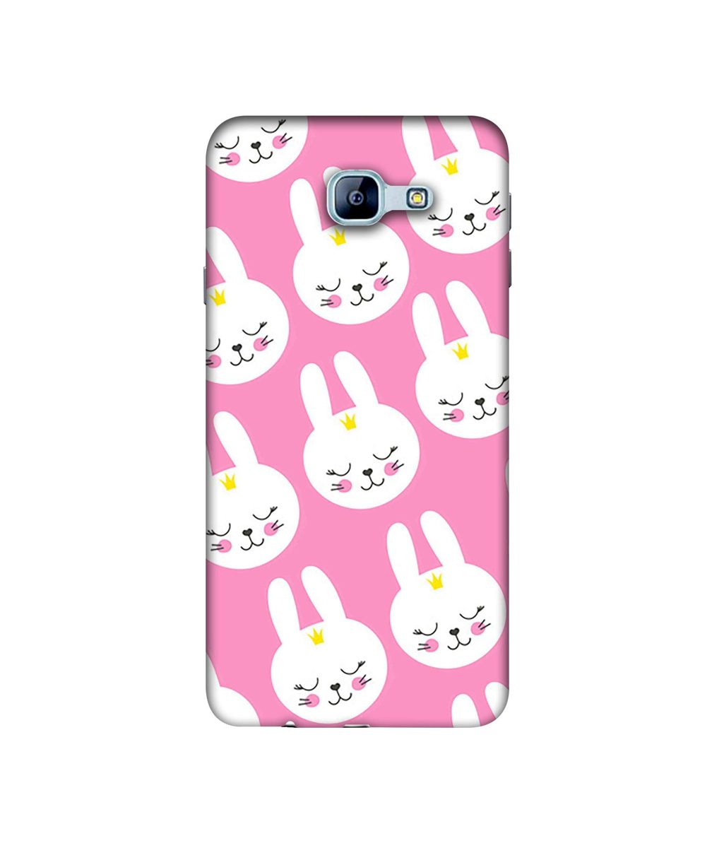 Amazon Brand - Solimo Designer Rabbit Pattern 3D Printed Hard Back Case Mobile Cover for Samsung Galaxy A8 (2016)