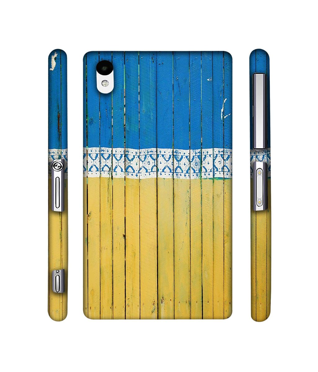 Amazon Brand - Solimo Designer Wooden Pattern 3D Printed Hard Back Case Mobile Cover for Sony Xperia Z2