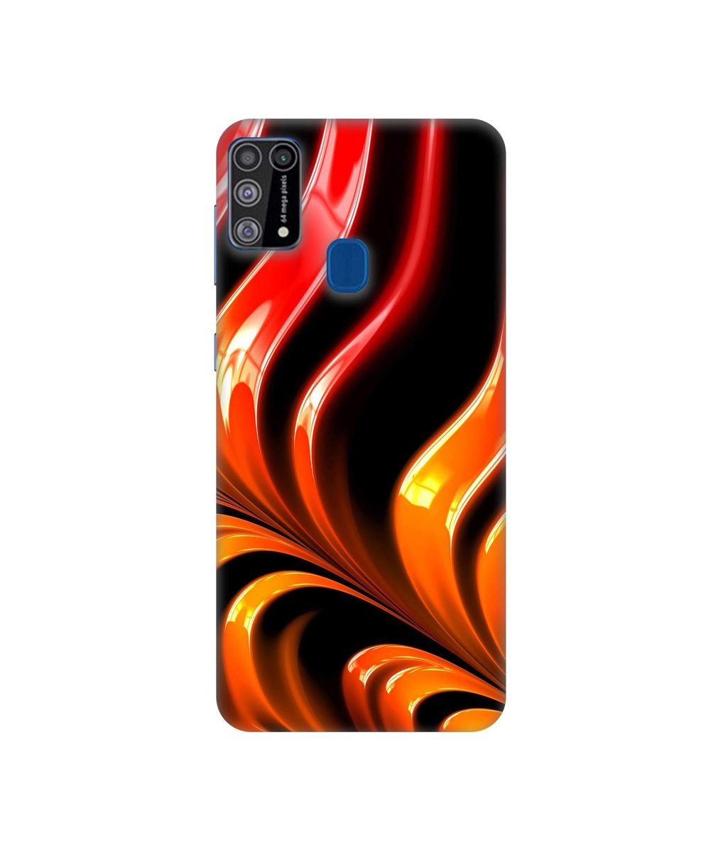 Amazon Brand - Solimo Designer Malte Chocolate 3D Printed Hard Back Case Mobile Cover for Samsung Galaxy M31