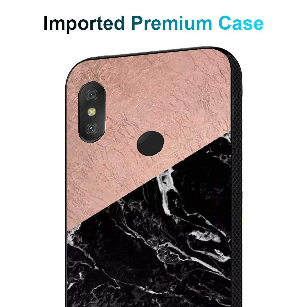 Amazon Brand - Solimo Designer Marble Printed Hard Back Case Mobile Cover for Xiaomi Redmi Note 6 pro (D1164)