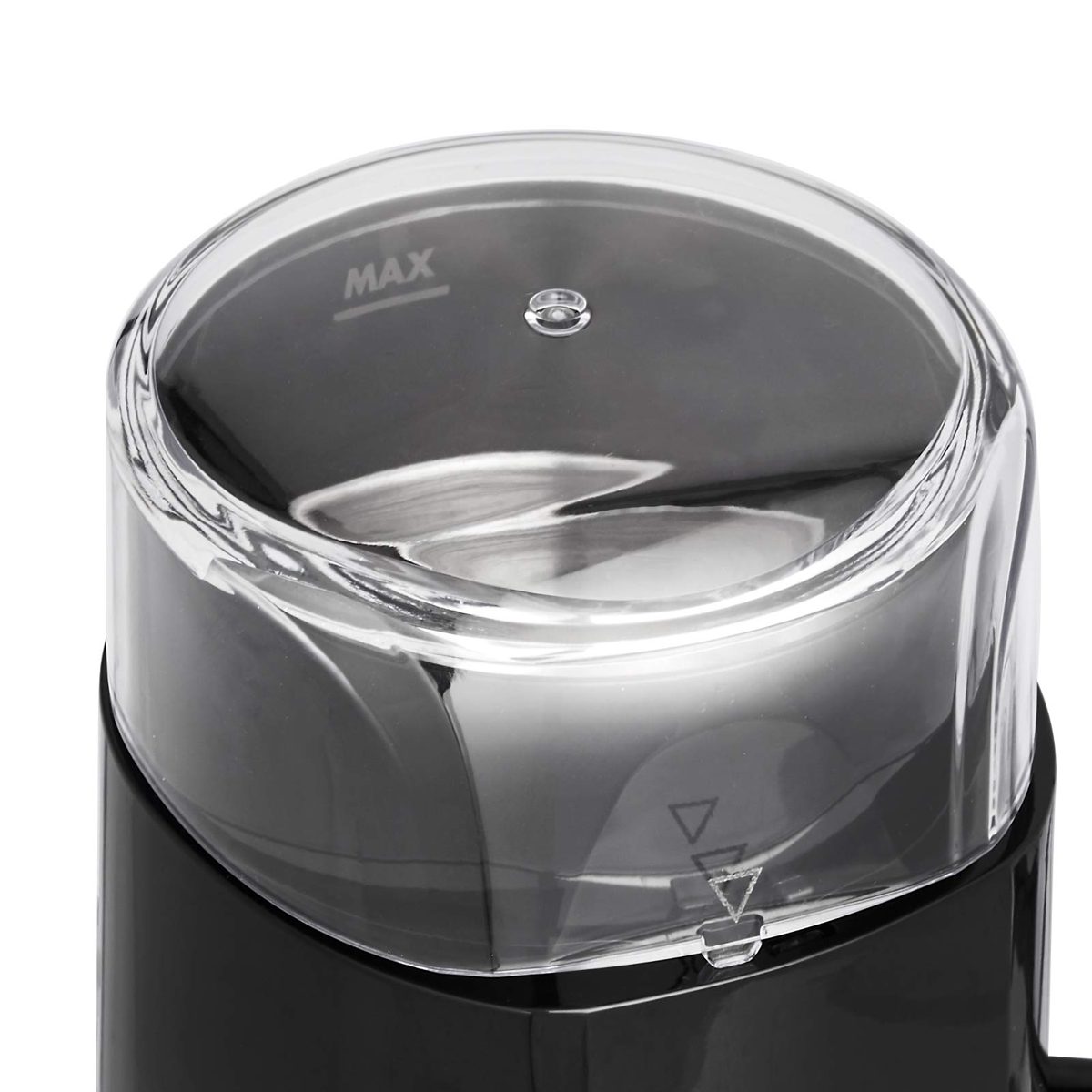 AmazonBasics Electric Coffee Bean Grinder, Black