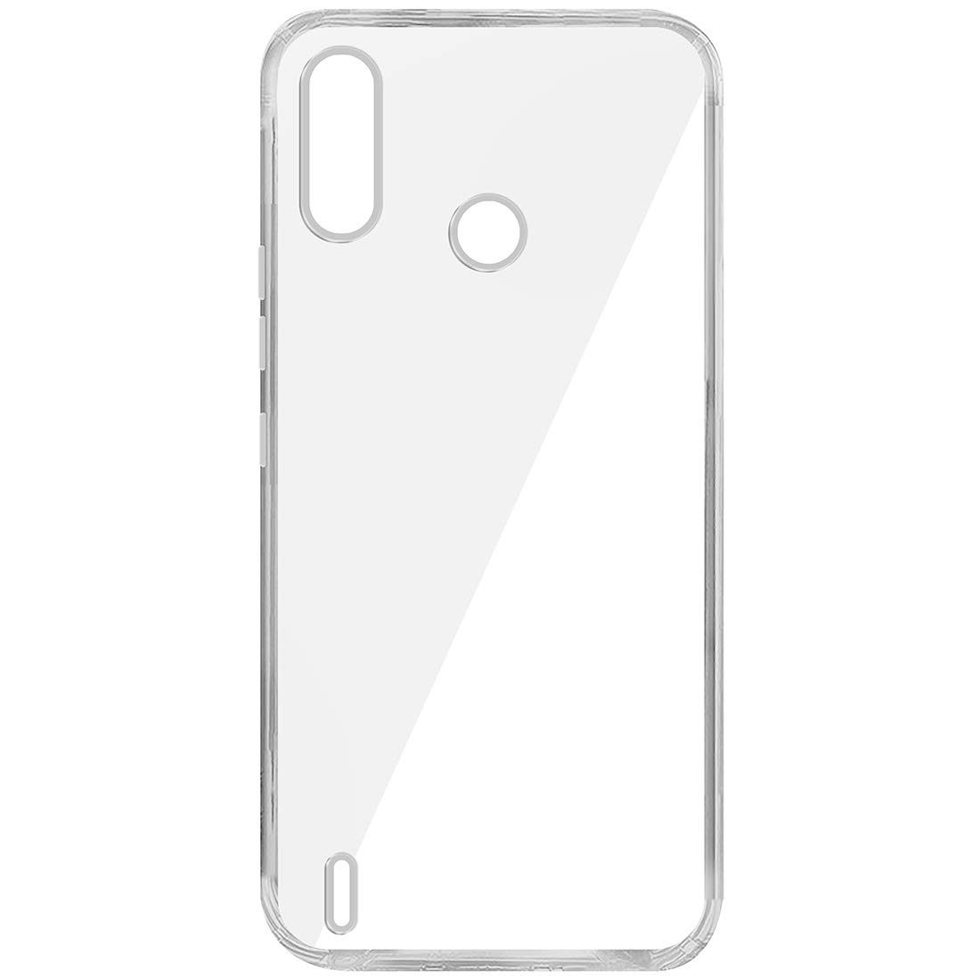 Amazon Brand - Solimo Mobile Cover for Tecno Spark 4 Air (Soft & Flexible Back Case), Transparent