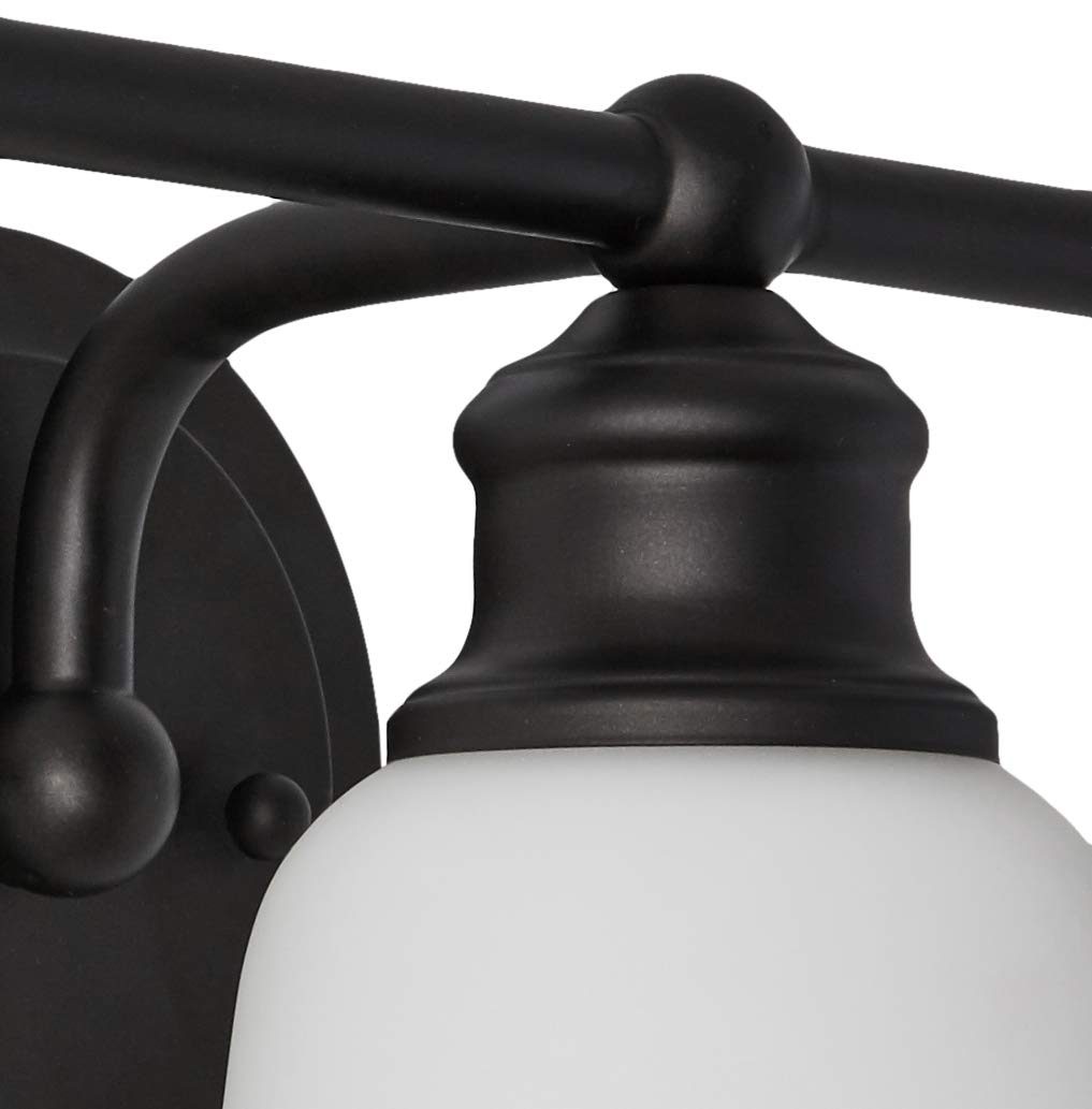 Amazon Brand – Ravenna Home Casual Vanity Light, 7.80"H, Oil-Rubbed Bronze