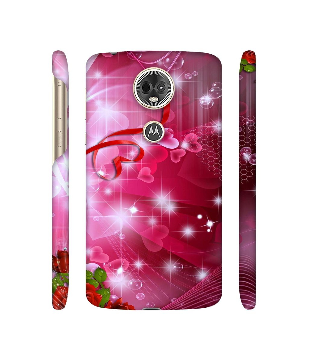 Amazon Brand - Solimo Designer Love 3D Printed Hard Back Case Mobile Cover for Motorola Moto E5 Plus