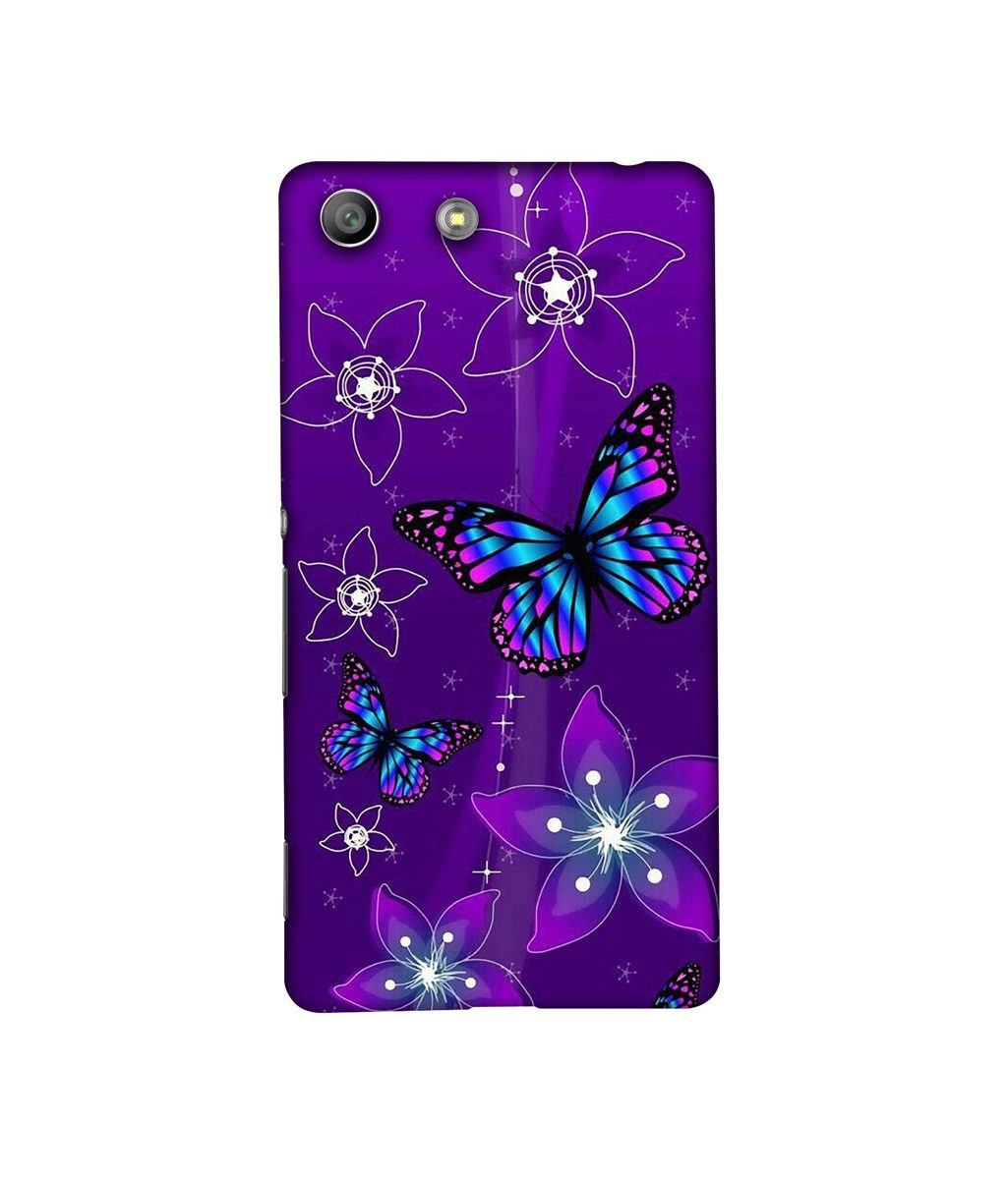 Amazon Brand - Solimo Designer Butterflies 3D Printed Hard Back Case Mobile Cover for Sony Xperia M5 Dual