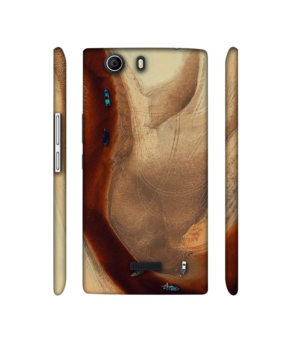 Amazon Brand - Solimo Designer Sea Seen 3D Printed Hard Back Case Mobile Cover for Micromax Canvas Nitro 2 E311