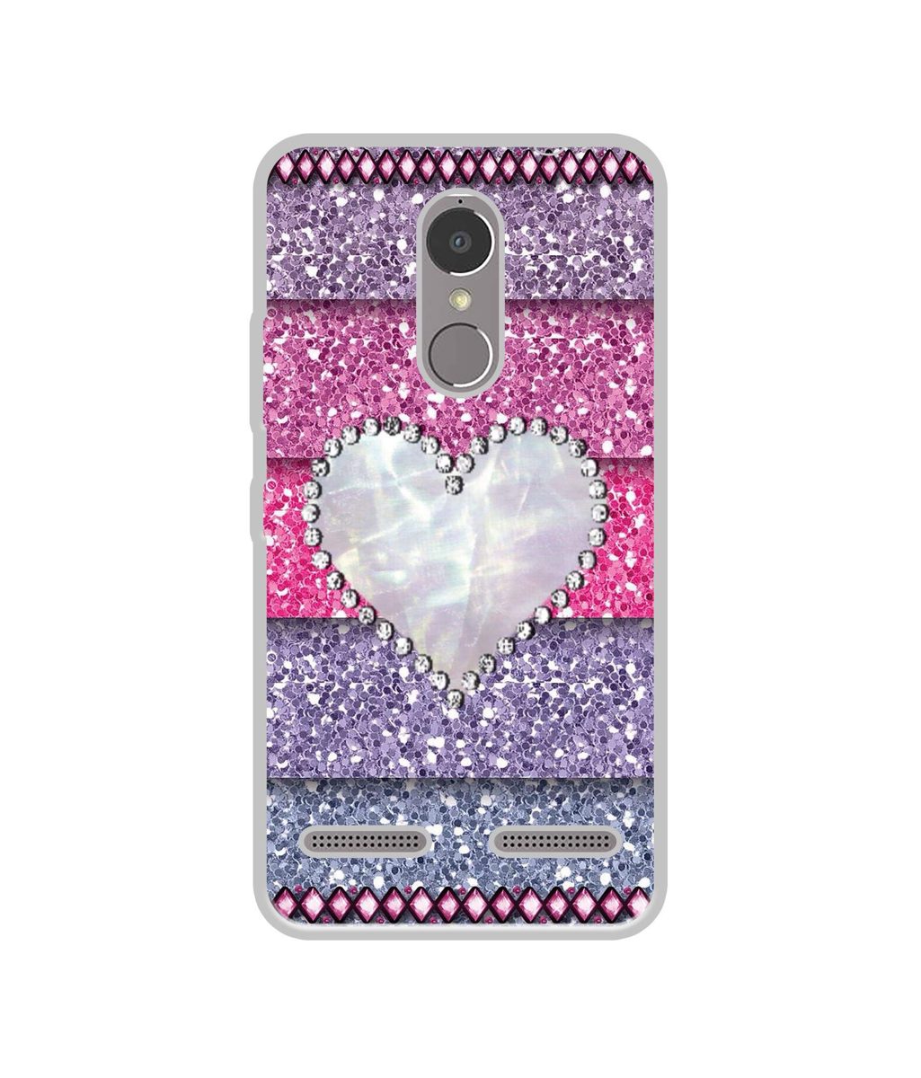 Amazon Brand - Solimo Designer Stone Heart UV Printed Soft Back Case Mobile Cover for Lenovo K6 Power