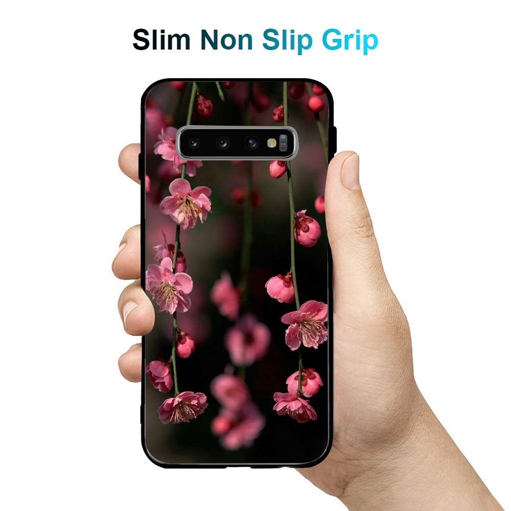 Amazon Brand - Solimo Designer Floral Printed Hard Back Case Mobile Cover for Samsung Galaxy S10 (D1140)