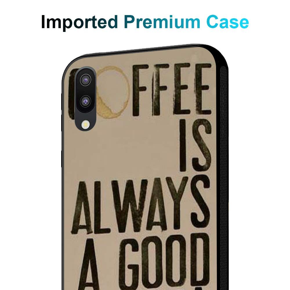 Amazon Brand - Solimo Designer Coffee Printed Hard Back Case Mobile Cover for Samsung Galaxy M10 (D1240)