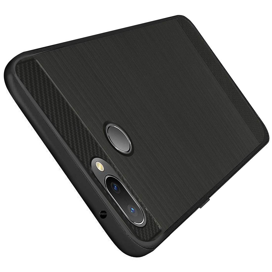 Amazon Brand - Solimo Protective Mobile Cover (Soft and Flexible Back Case) for Realme U1 (Black)