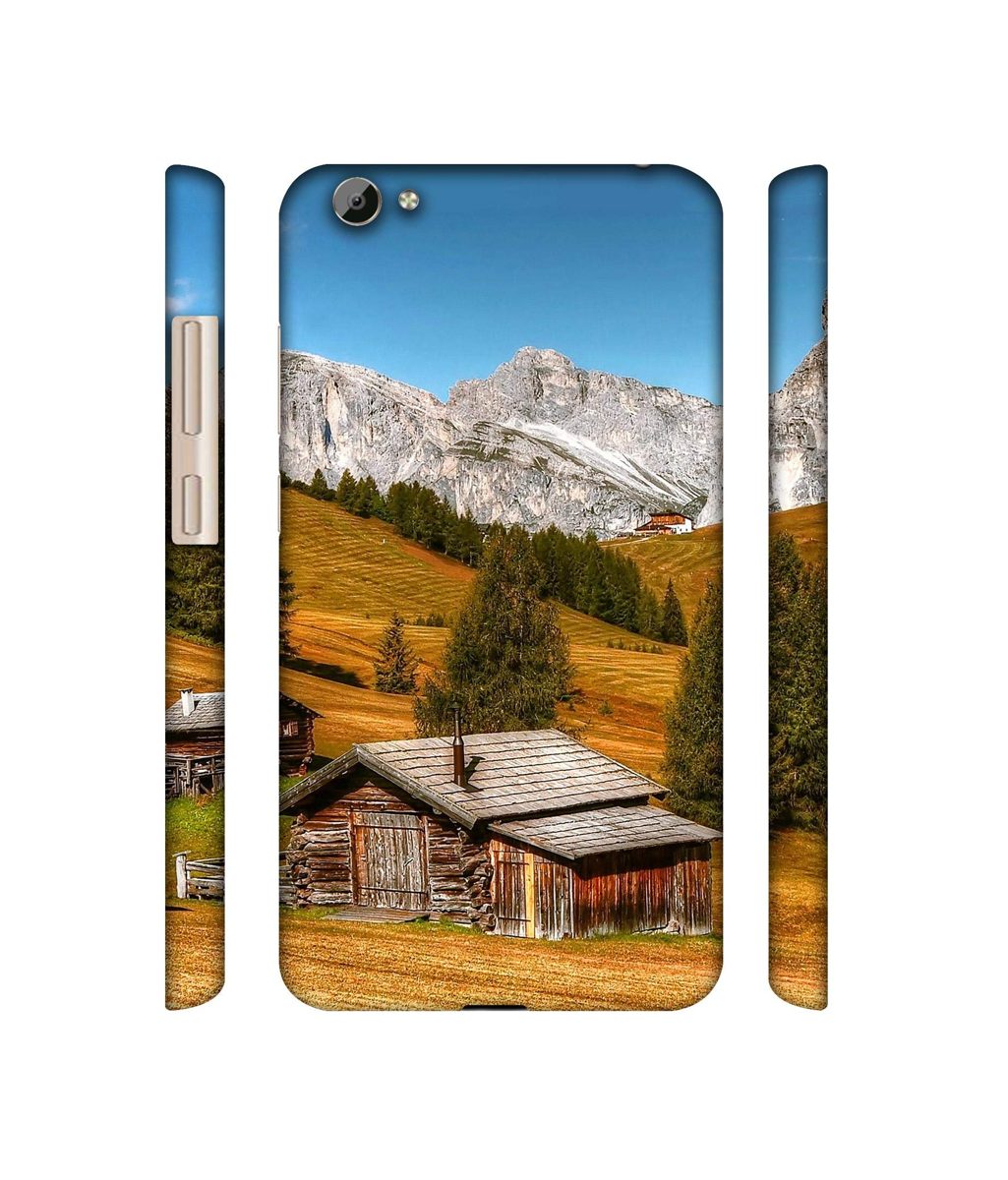 Amazon Brand - Solimo Designer Hut 3D Printed Hard Back Case Mobile Cover for Vivo Y66