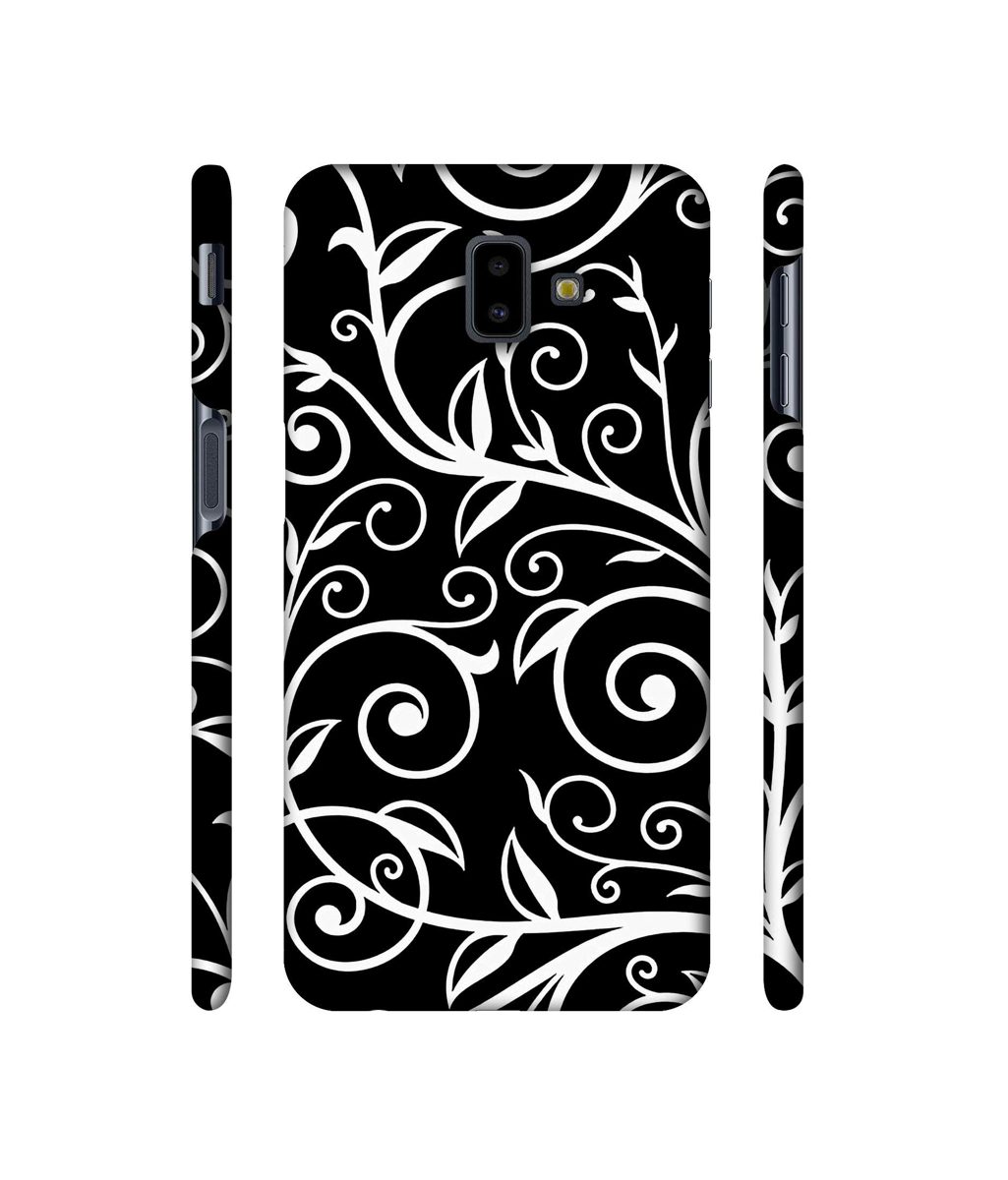 Amazon Brand - Solimo Designer Flower Patterns 3D Printed Hard Back Case Mobile Cover for Samsung Galaxy J6 Plus