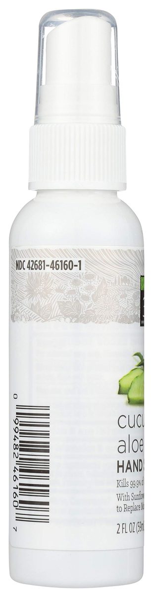 365 Everyday Value, Hand Sanitizer Spray, Cucumber Aloe, 2 fl oz